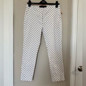 ZARA BASIC WOMEN’S POLKA DOT PANTS SIZE L